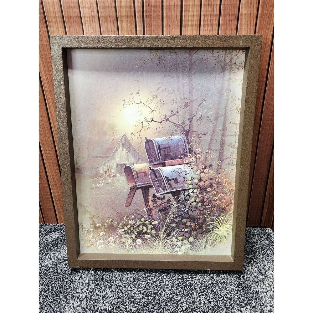 VTG ANDRES ORPINAS COUNTRY HOME FRAMED #A77